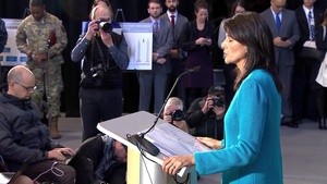 U.N. Ambassador Holds Press Conference