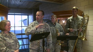 U.S. Air Force Band of the West Visits Goodfellow
