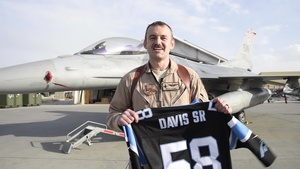 Maj Christopher Franks NFL Shout Out