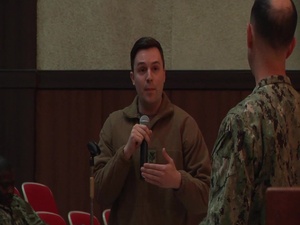 CNO All Hands Call at Busan - Broll and Questions