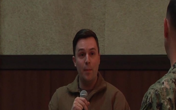 CNO All Hands Call at Busan - Broll and Questions