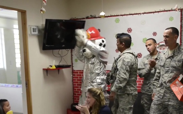 BROLL: Airmen from the 156th AW Distribute supplies to ‘Hospital Del Nino de San Juan’