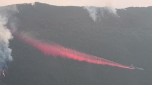 146th Airlift Wing continues fighting Thomas Fire.