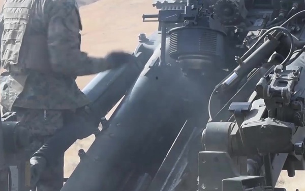USMC Reserves Artillery Training