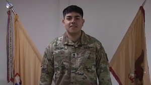SPC Galindo sends greeting to family