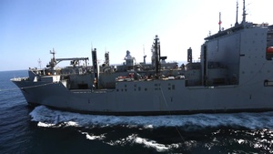 FS Tonnerre replenishment at sea operations