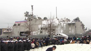 Navy Commissions Littoral Combat Ship Little Rock