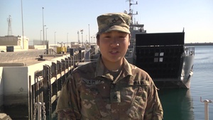 Pvt. First Class Caroline Kim
