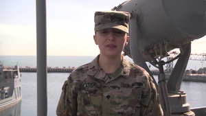 Spc. Sophie Clarke