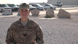 Capt. Madeline Goff's Christmas/Holiday "Shout Out"