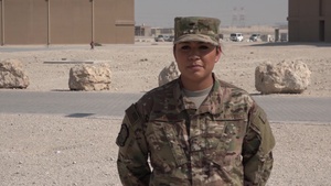 Senior Airman Lauren Hawkins' Christmas/Holiday "Shout Out"