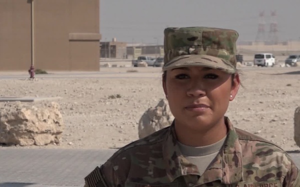 Senior Airman Lauren Hawkins' Christmas/Holiday &quot;Shout Out&quot;