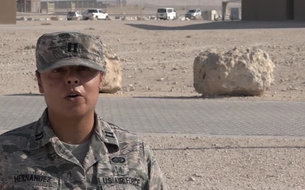 Capt. Belitza Hernandez Gives a Christmas/Holiday &quot;Shout Out&quot;