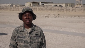 Senior Airman Lashonda Marshall's Christmas/Holiday "Shout Out"
