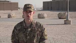 Master Sgt. Ryan Moriarty's Christmas/Holiday "Shout Out"