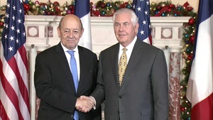 Secretary Tillerson Hosts a Working Luncheon for French Foreign Minister Jean-Yves Le Drian