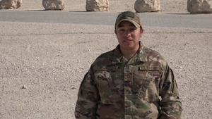 Master Sgt. Marissa Morrison's Christmas/Holiday "Shout Out"