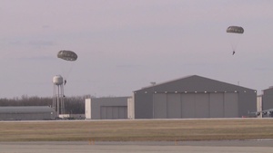 Army Jump at Wright-Patterson Air Force Base