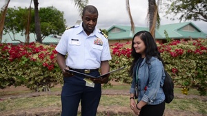 BRoll: Coast Guard recognizes grand prize winner of art contest