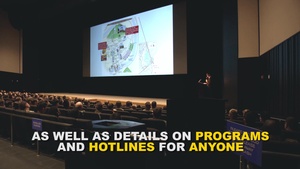 Marine Corps Air Station Iwakuni has a pre-holiday safety brief (Package/Pkg)