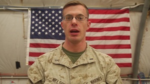 1st Lt. Nelson Holiday Season Shout-out