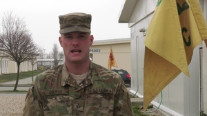 Holiday Greeting: Pfc. Heath George