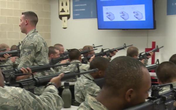 Basic Military Training M16A2 Rifle Instruction
