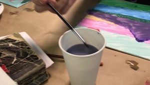 Bob Ross Paint-Along Party