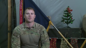 SPC Caleb Sperry Holiday Greetings Ft. Worth, TX