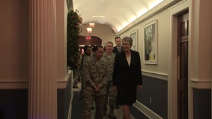 Secretary of the Air Force visits Air University, Maxwell AFB