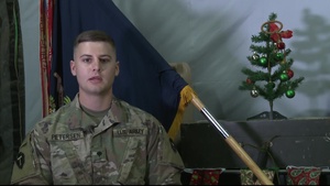 SPC Trent Petersen Holiday Greetings Centerville, TX