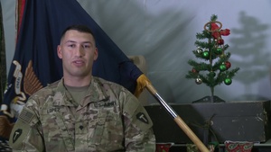 SPC Jose Lopez Holiday Greetings Azle, TX
