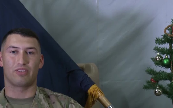 SPC Jose Lopez Holiday Greetings Azle, TX