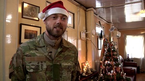 Danish Christmas interview in Afghanistan
