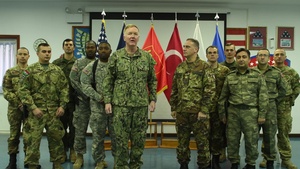 Multinational Battle Group-East Holiday Shout Out from Kosovo
