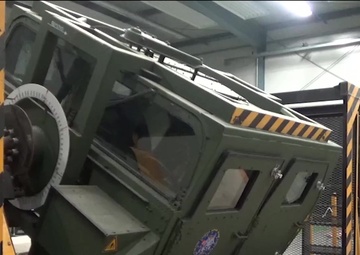 High Mobility Multipurpose Wheeled Vehicle Egress Assistance Trainer