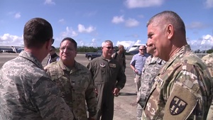 GEN Lengyel visits Puerto Rico