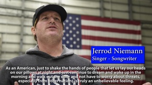 The Chairman's USO Tour 2017 visits Bagram Airfield, Afghanistan w/ open captions