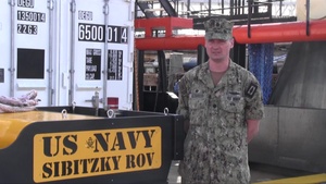 URC Conducts Training with Sibitzky ROV