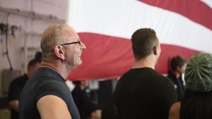 USO Holiday Tour 2017 Aboard USS Theodore Roosevelt