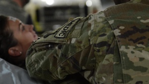 455th EMDG conducts MACAL training exercise at Craig Joint Theater Hospital.