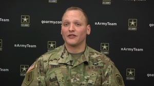 2018 All American Bowl - Staff Sgt. Christopher Geber