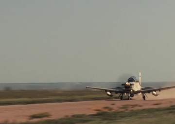 AT-6, A-29 Dirt Landing