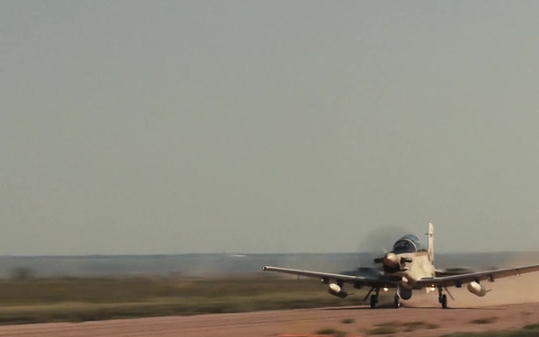 AT-6, A-29 Dirt Landing