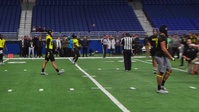 US Army All-American Bowl 7 on 7 B roll