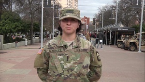 2018 All American Bowl – Cadet Capt. Pahola Gonzalez