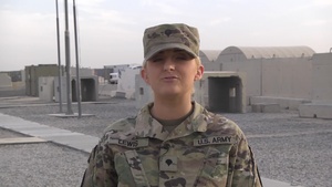 Spc. Tori Lewis
