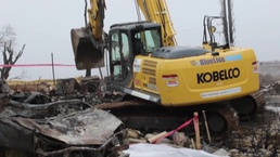 Northern California wildfire debris removal mission