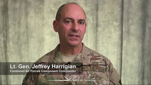 AFCENT Commander on combat RPAs; delivering justice
