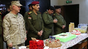 Iraqi Army Day Cake Cutting